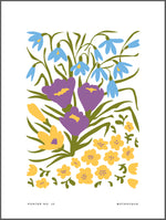 Mixed Petite Flowers Poster