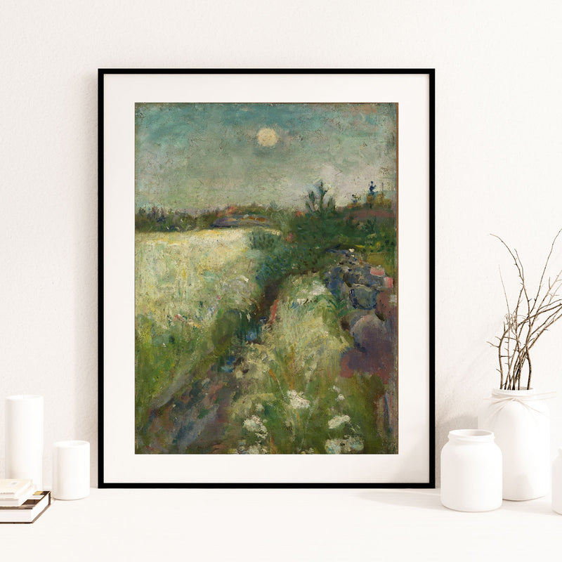 Summer Field- Instant Printable Digital Download (Check Junk Mail)