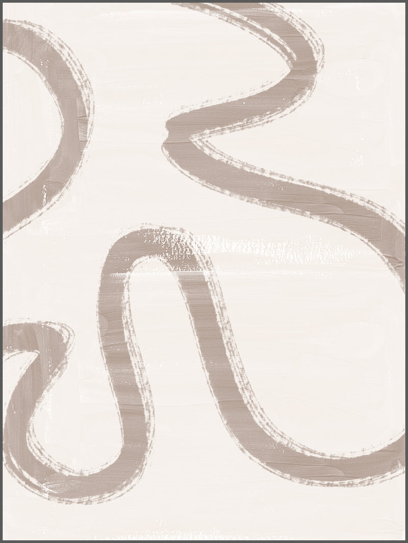 Abstract Natural Line Poster