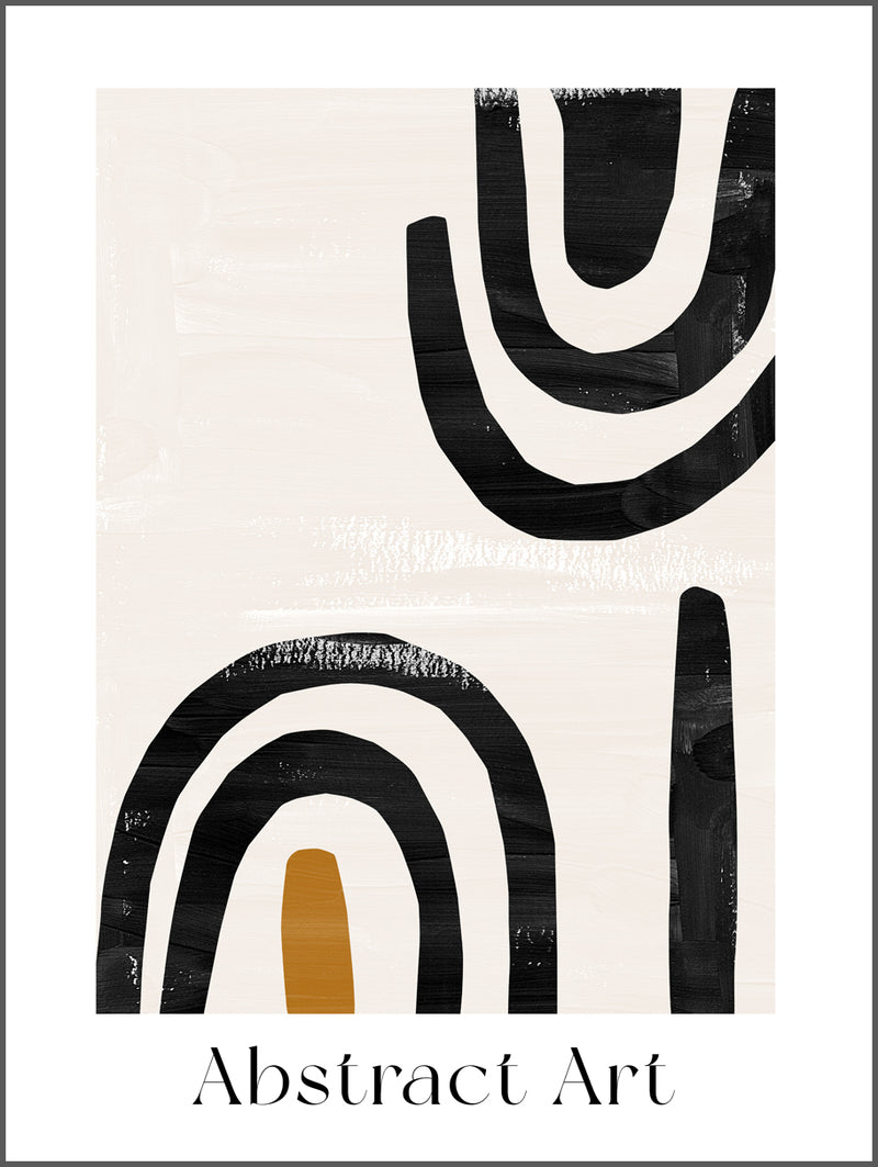 Abstract Rounded Poster