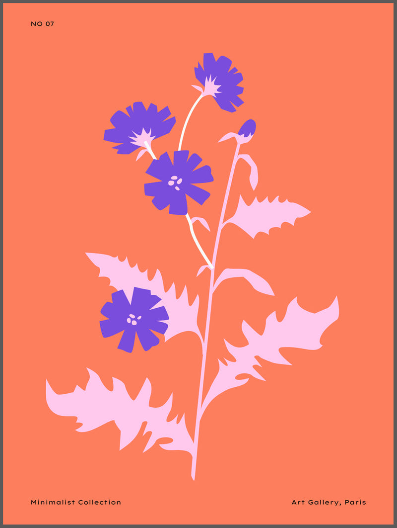 Art Fleur Minimal Poster
