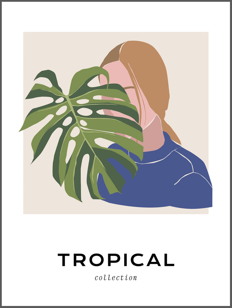 Art Tropical Poster