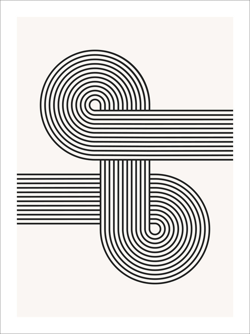 Artful Lines Poster