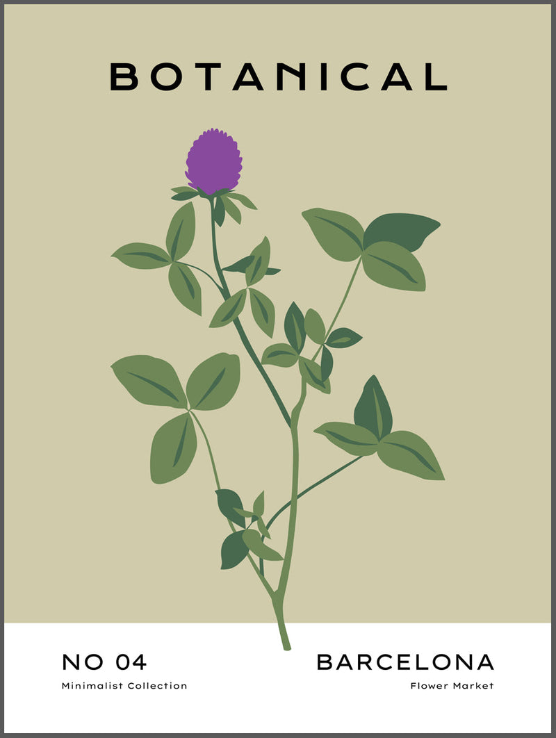 Barcelona Botanic Poster