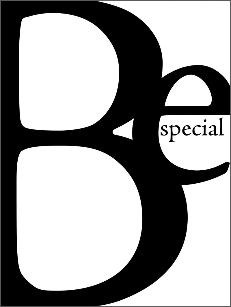 Be Special Poster