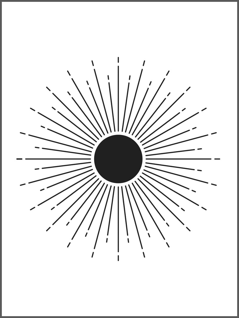 Black Sun Poster