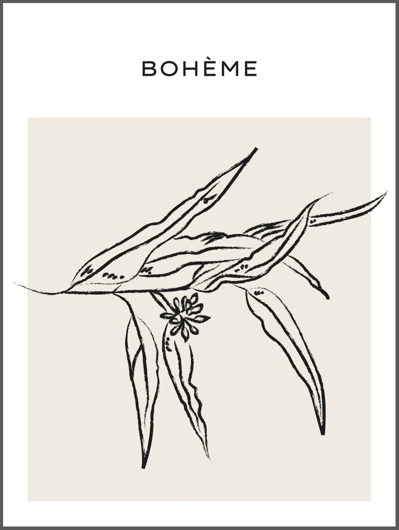 Boheme Art Poster