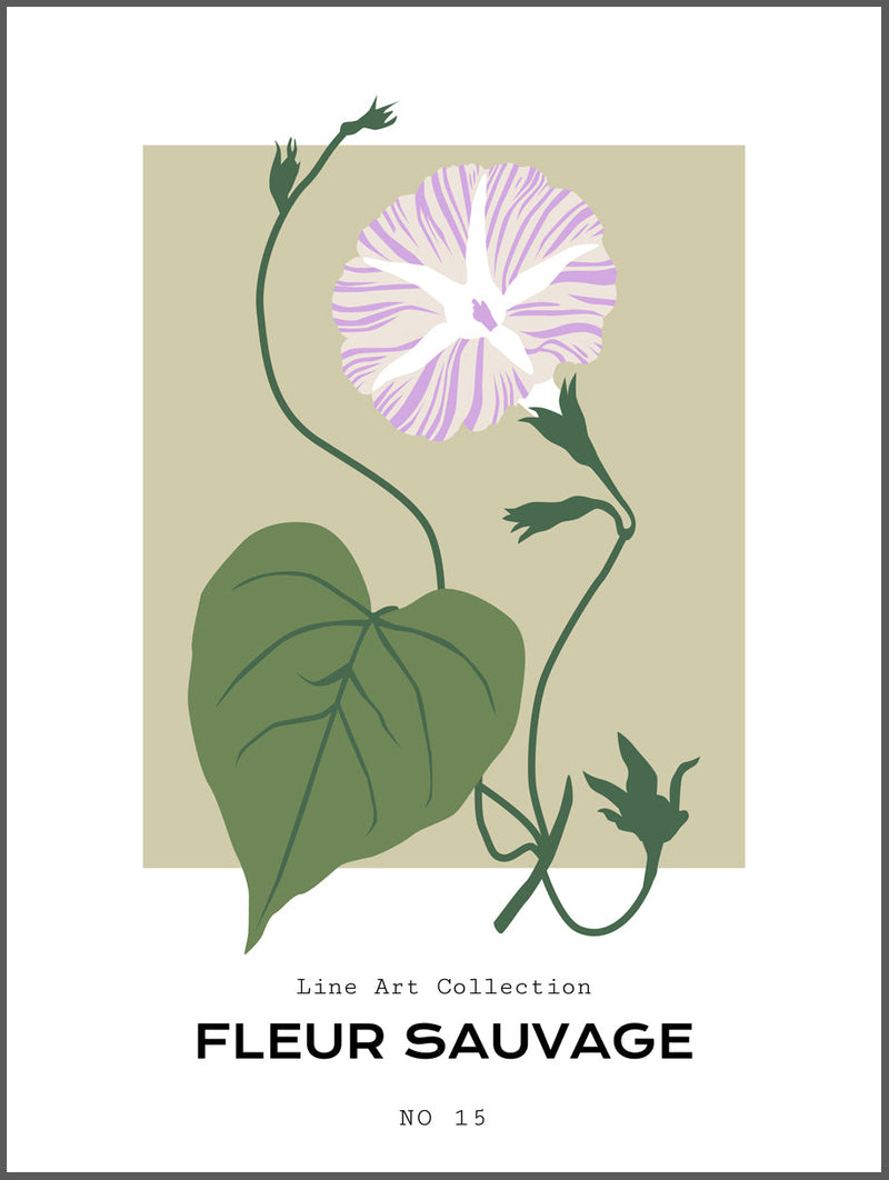 Botanical Design Poster