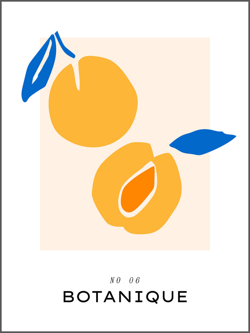 Botanique Peaches Poster