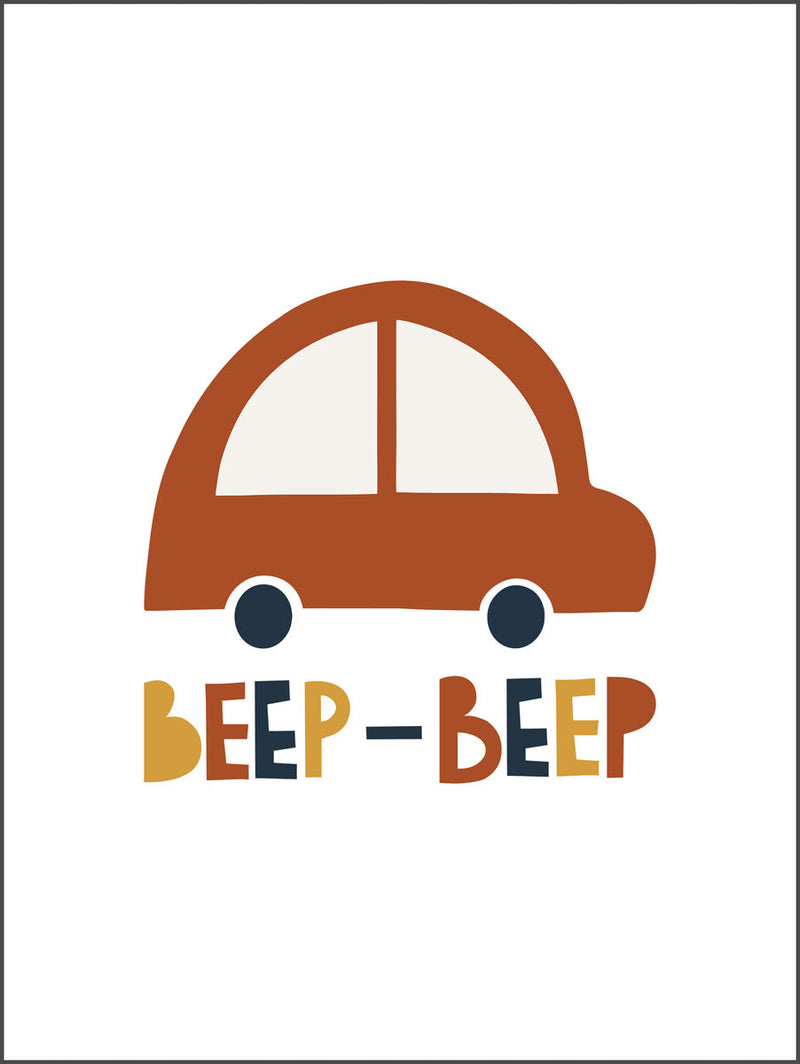 Car Beep Beep Poster