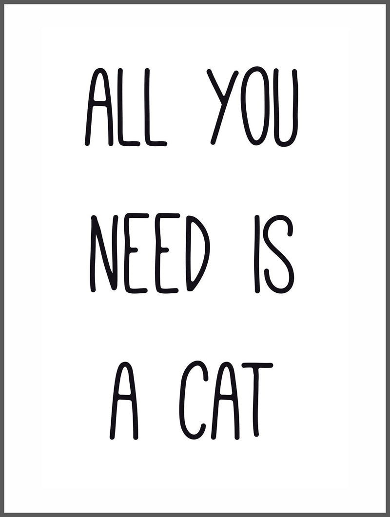 Cat Quote Poster