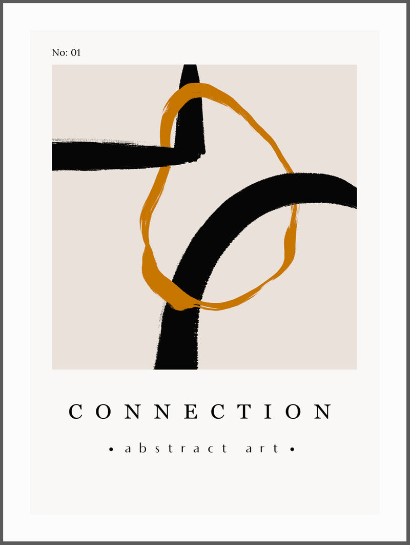 Connection Lines 3 Poster