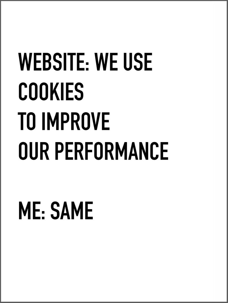 Cookie Quote Poster
