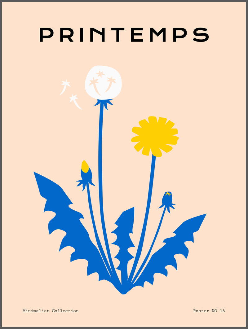 Dandelion Art Poster