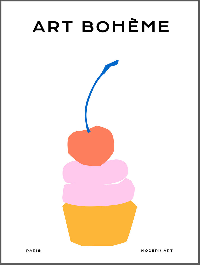 Dessert Minimalist Poster