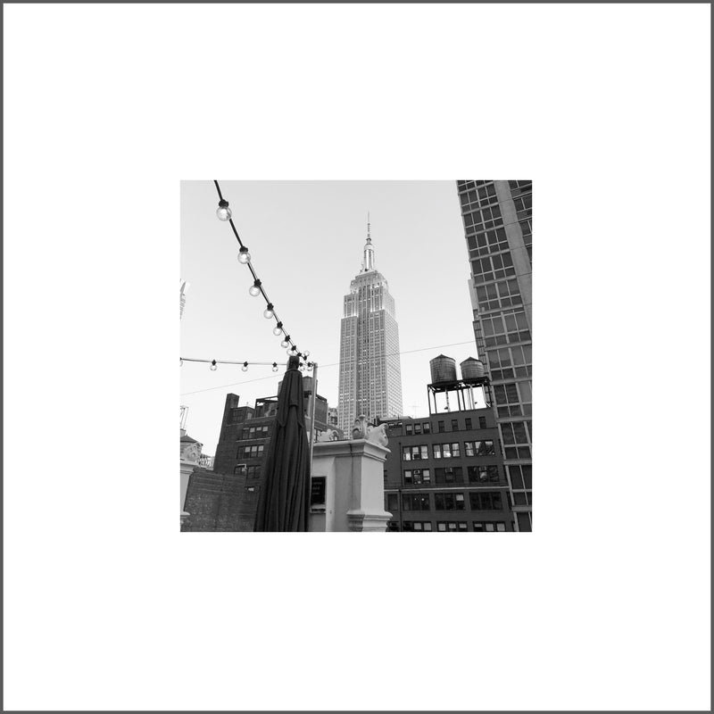 Empire State  Building Square Poster