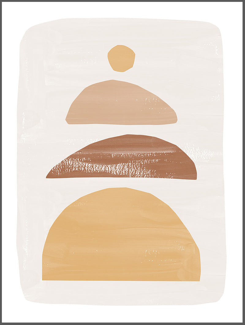Brown Graphic Poster 1