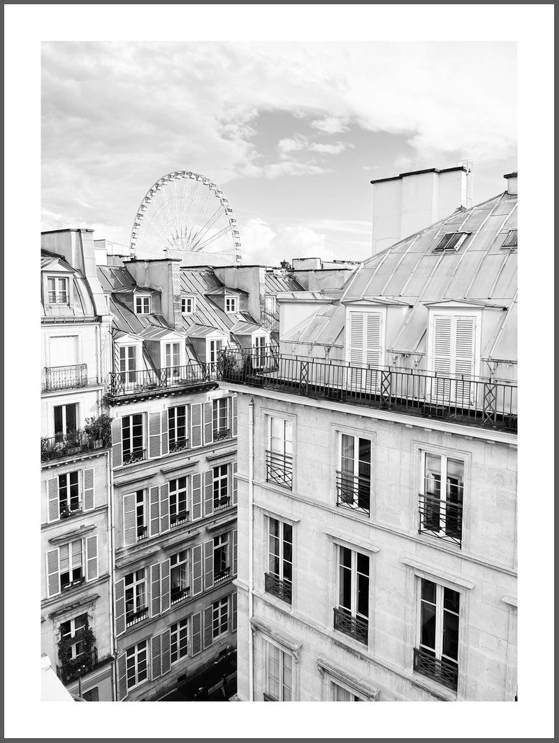 Rooftop View Paris