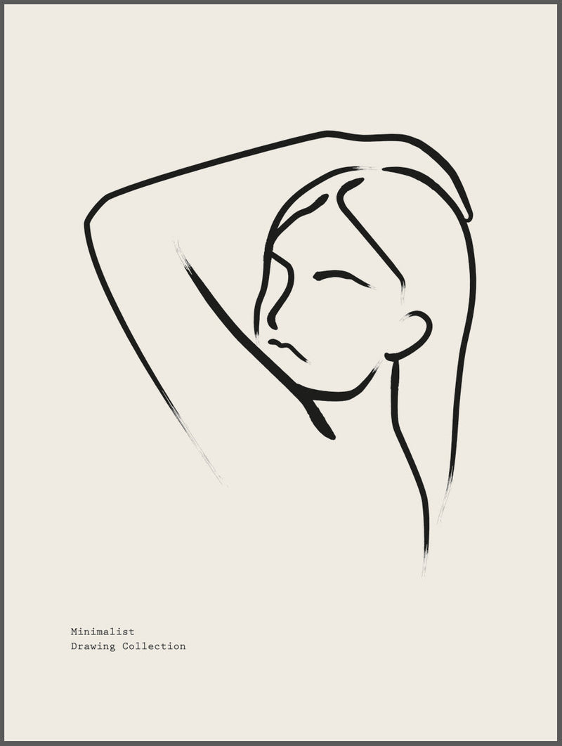 Femme Drawing Collection Poster