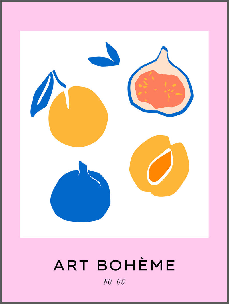 Fruit Minimal Poster