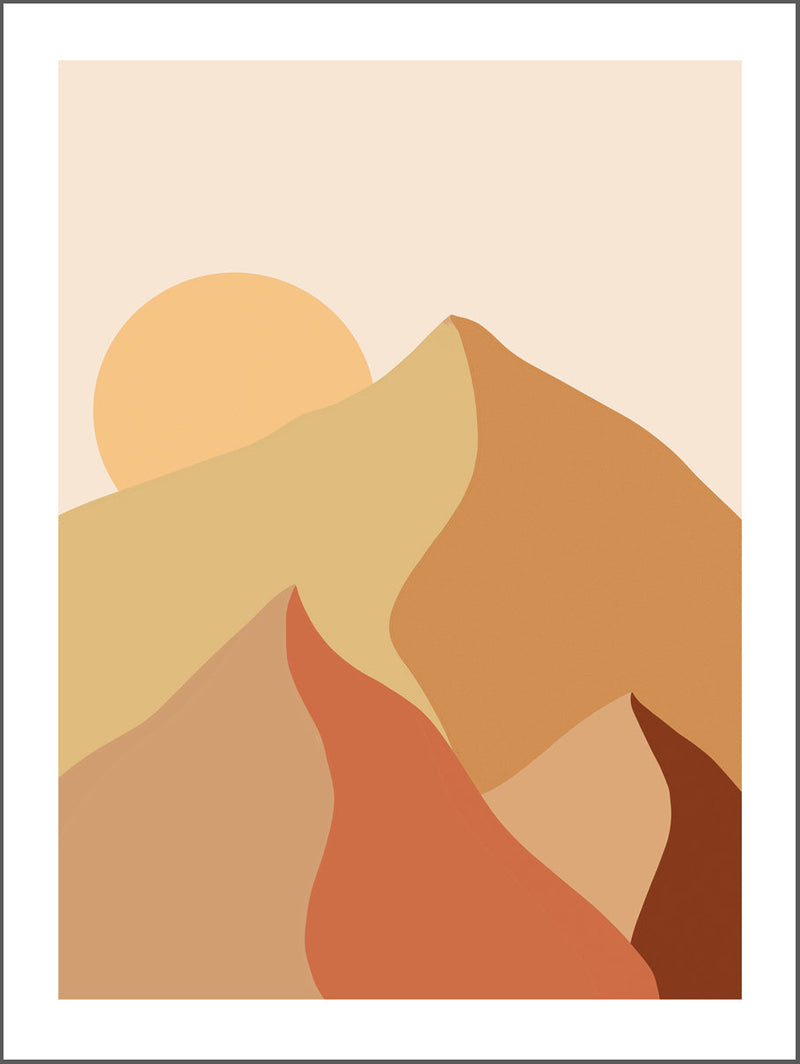 Golden Mountain Poster