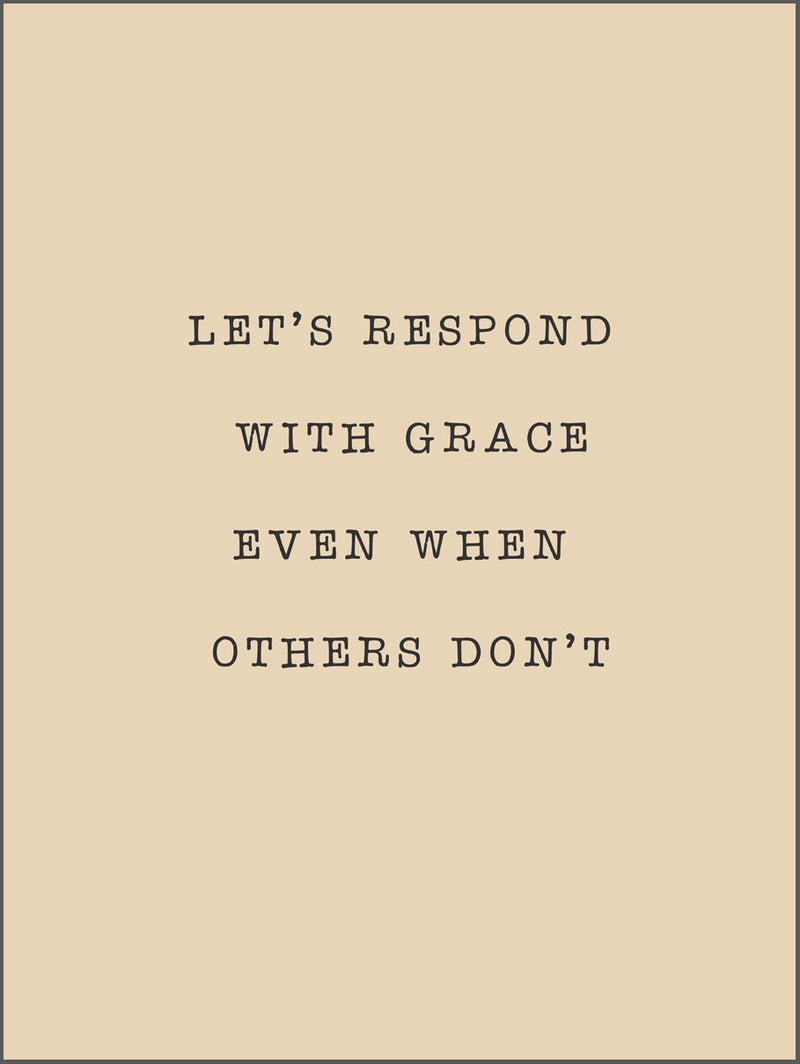 Grace Quote Poster