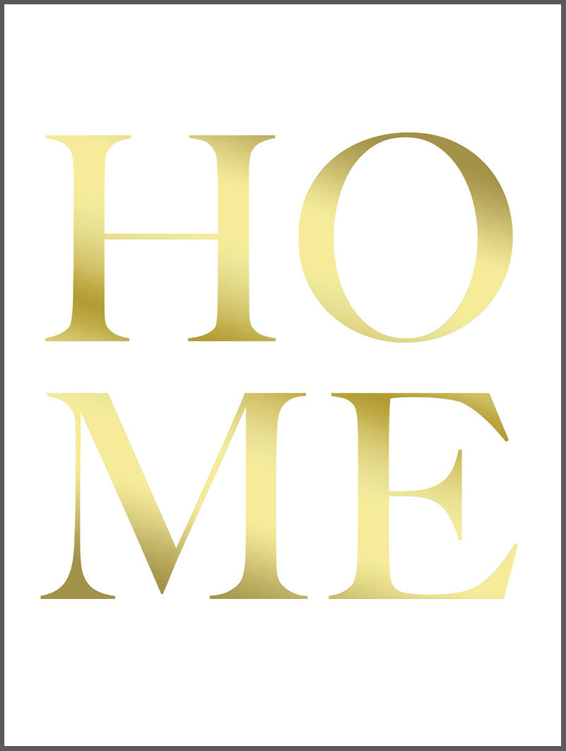 Home Gold Poster