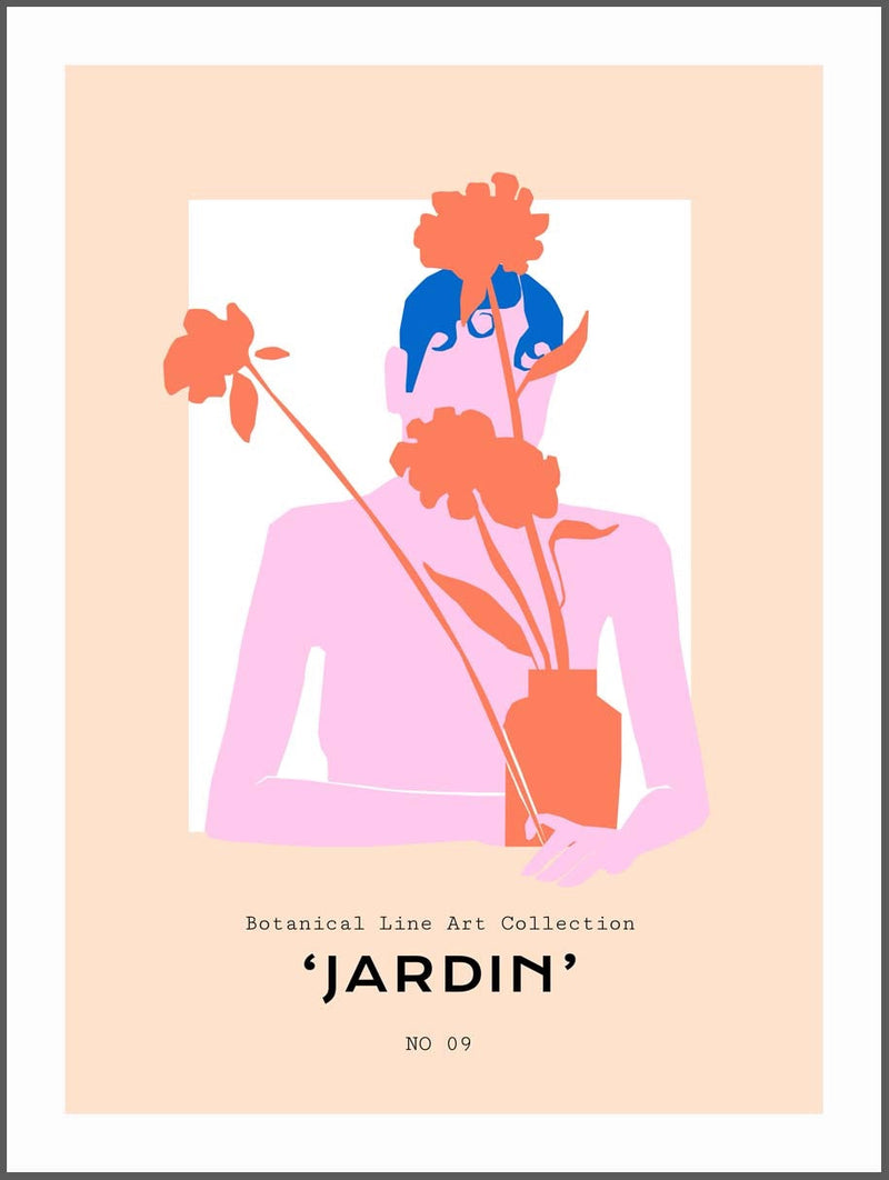 Jardin Color Poster