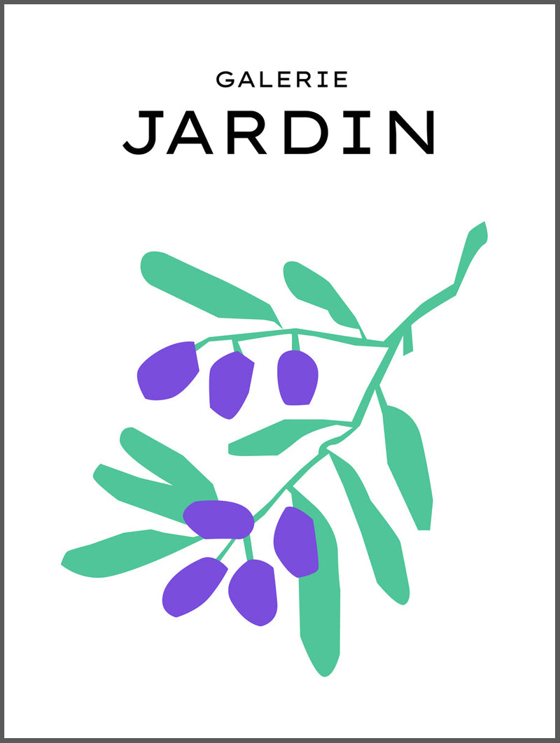 Jardin Berries Poster