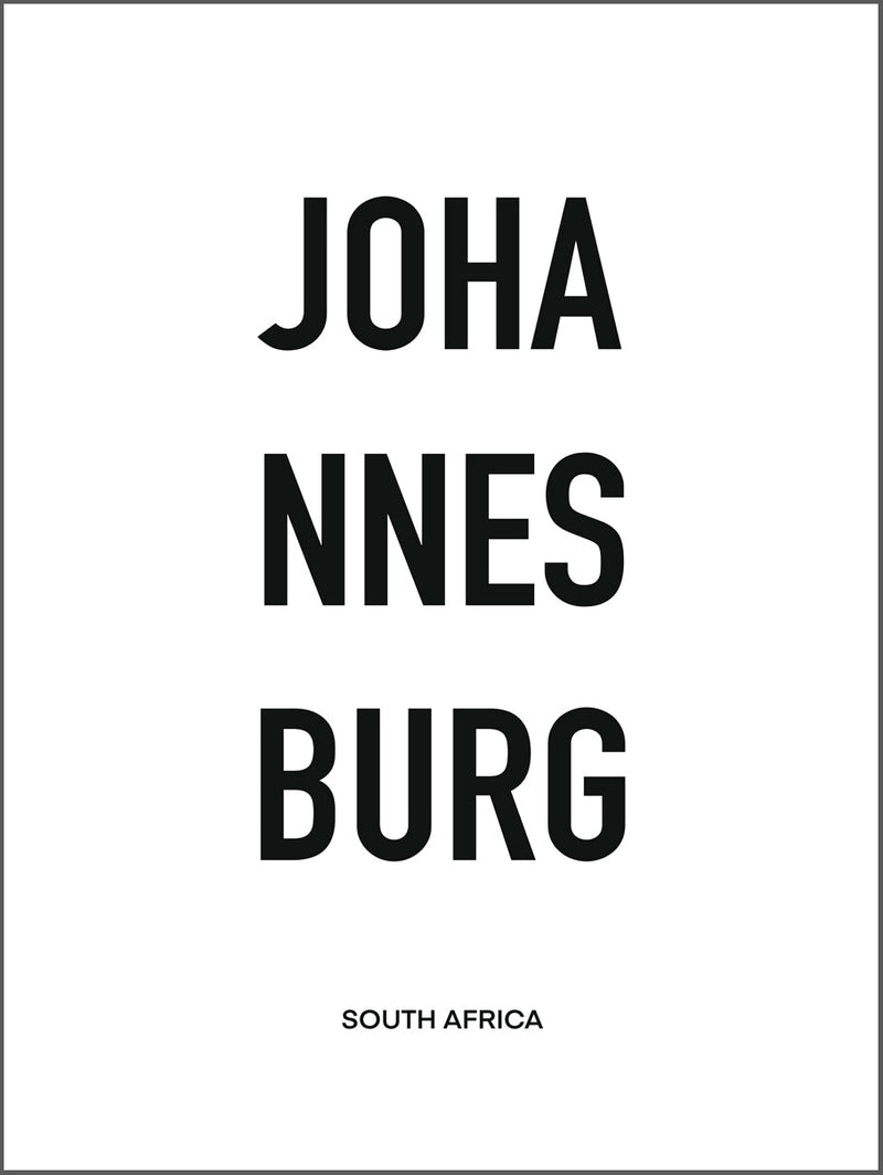 Johannesburg Poster