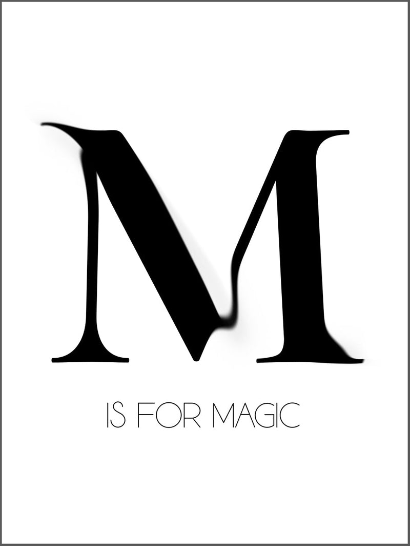 M for Magic Poster