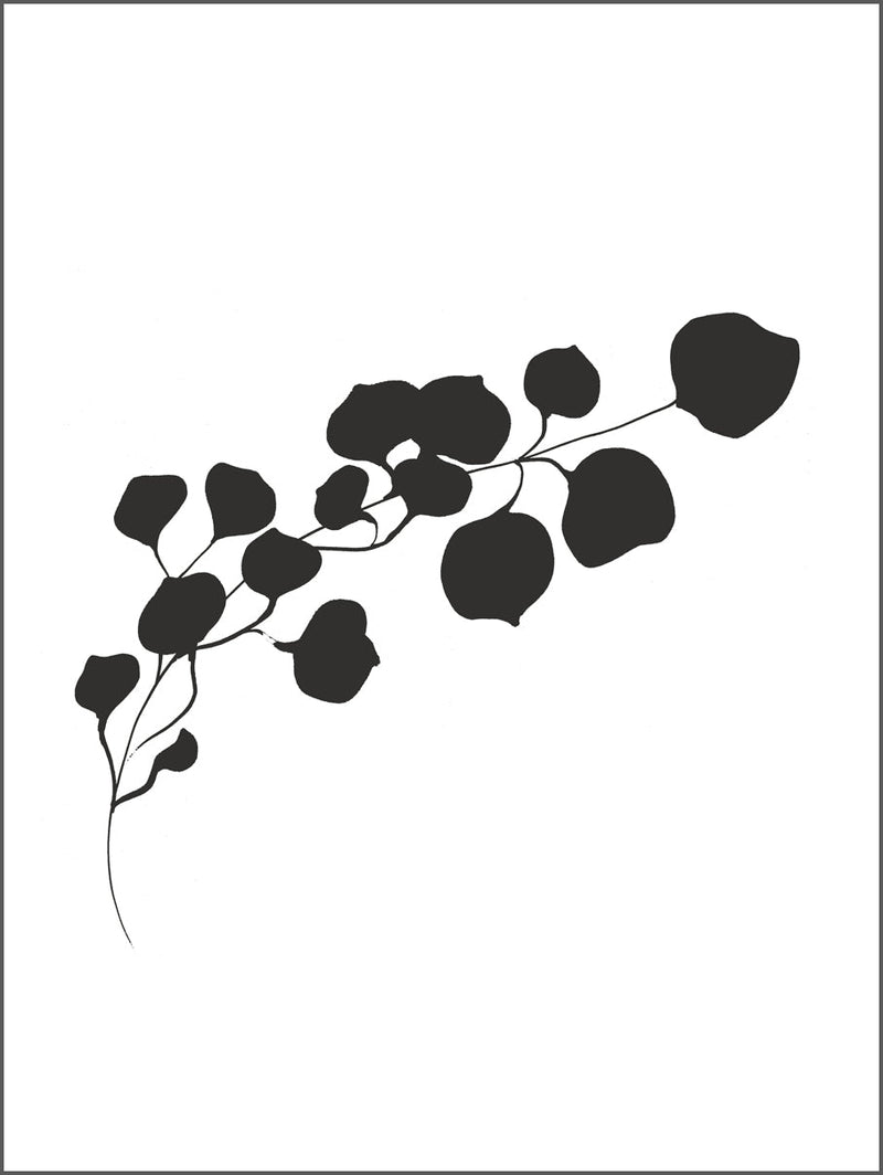 Many Black Blossom Poster