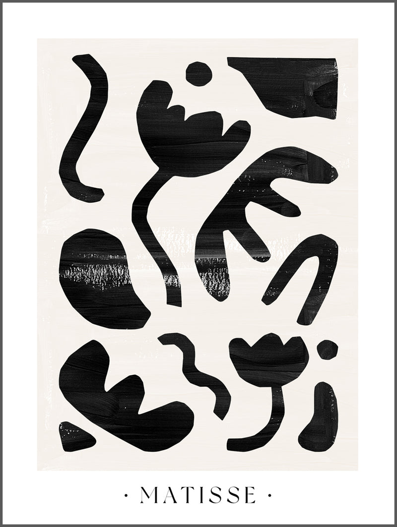 Matisse Black Poster