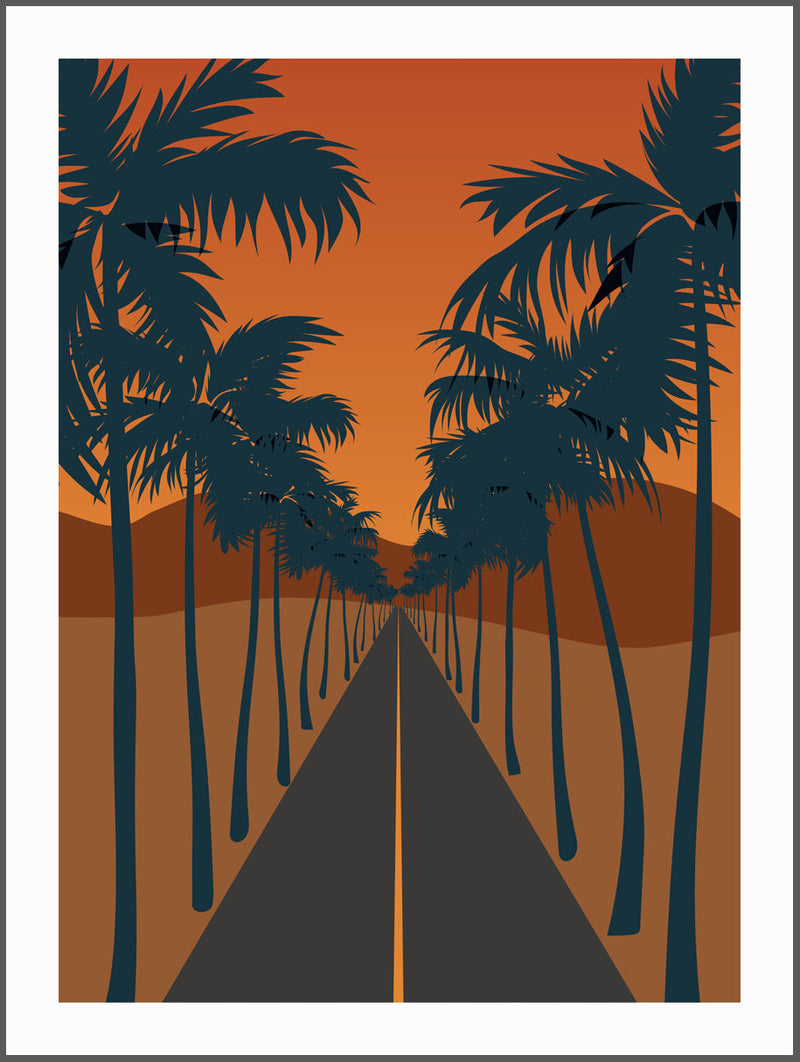 Palm Drive Poster