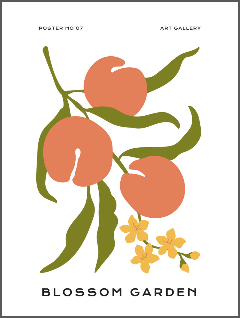 Peach Blossom Poster