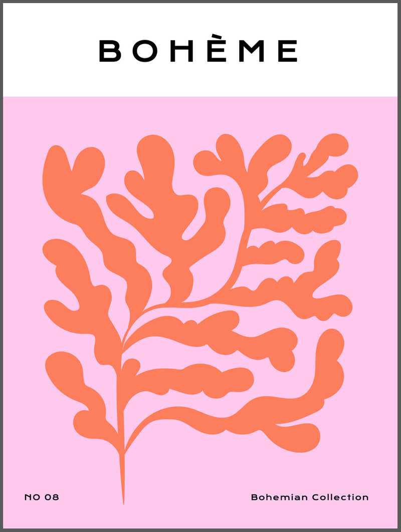 Pink Boheme Poster
