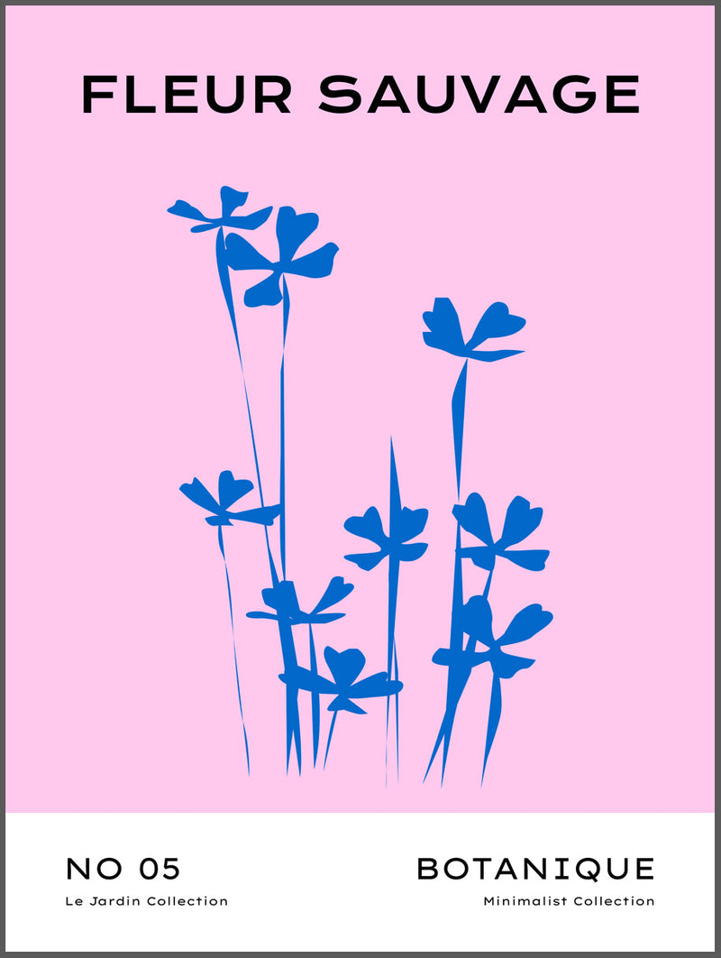 Pink Botanique Poster