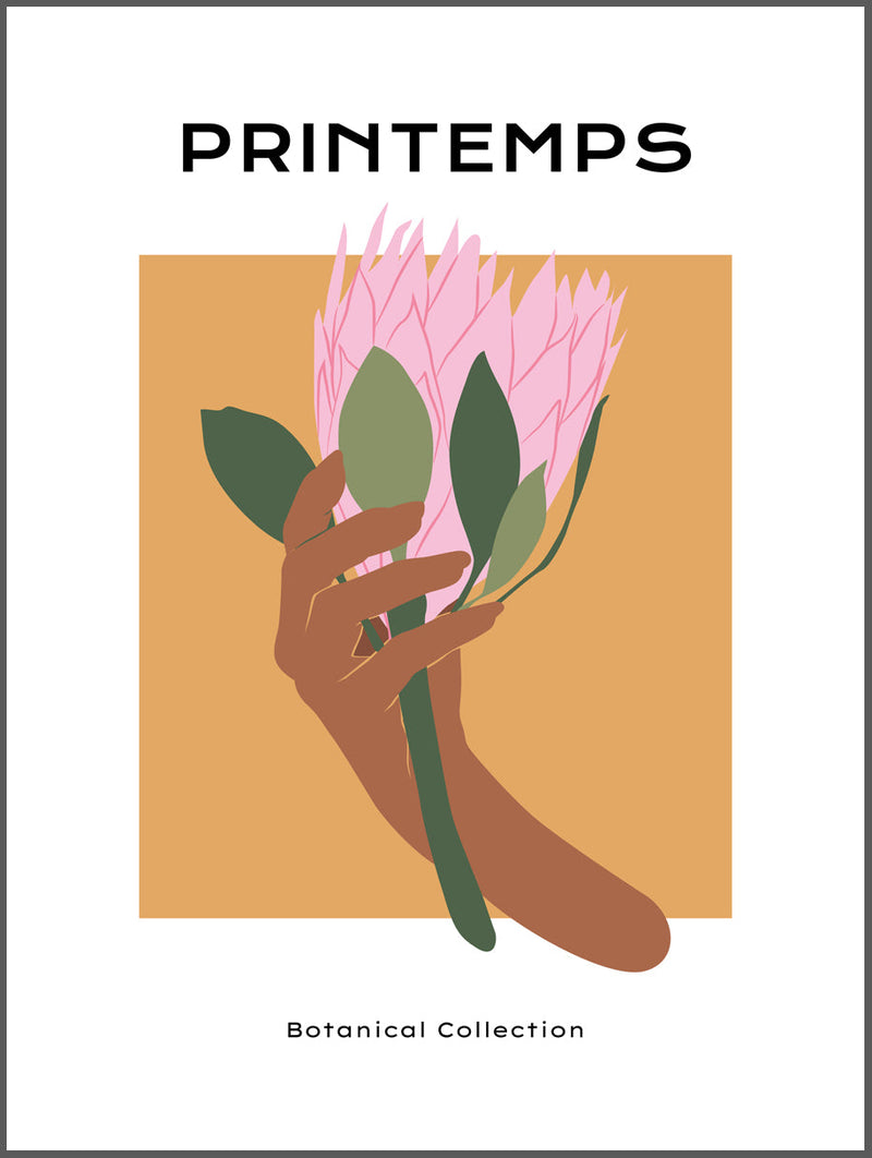 Print Tropical Poster