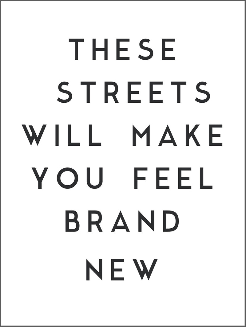 These Streets Poster