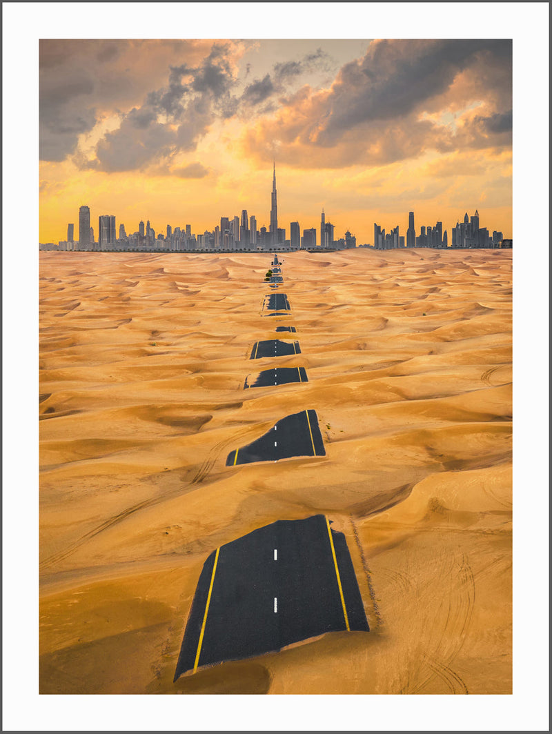 Skyline Dubai Poster