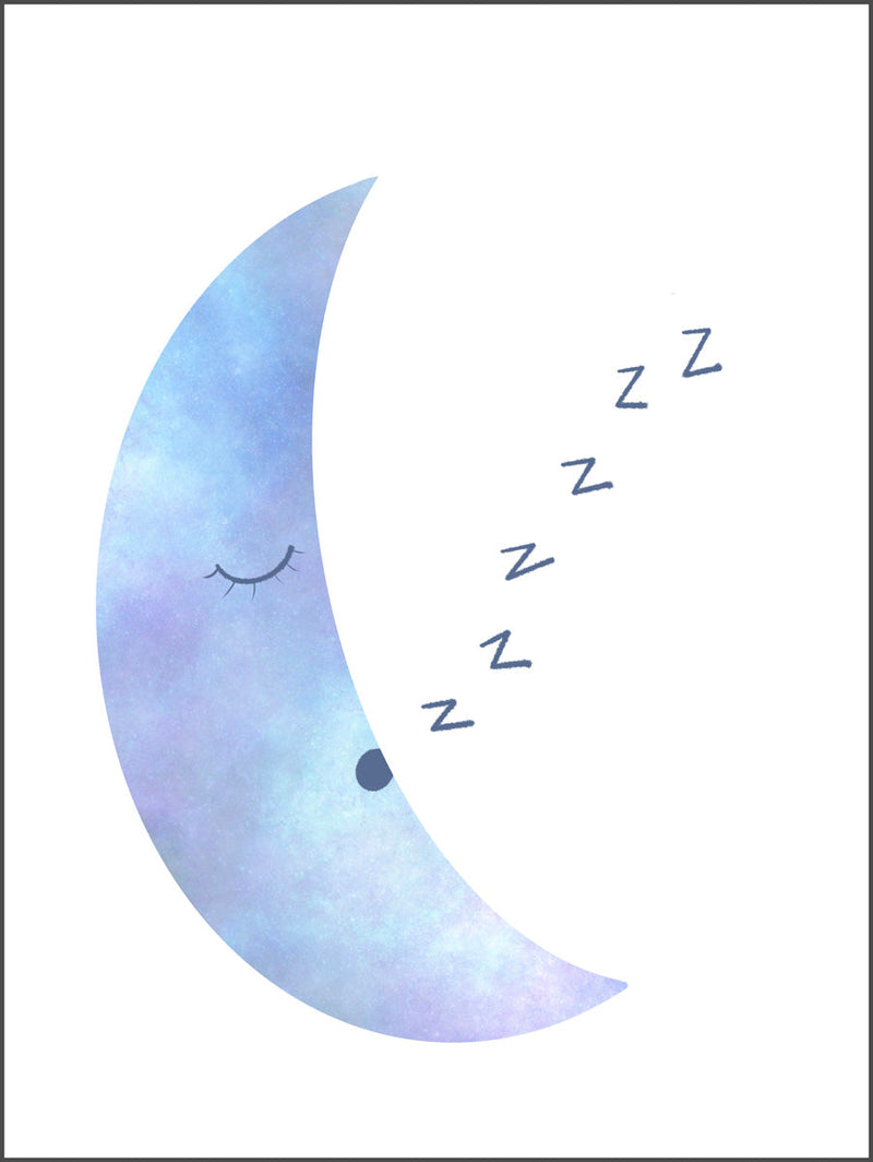 Sleeping Moon Poster