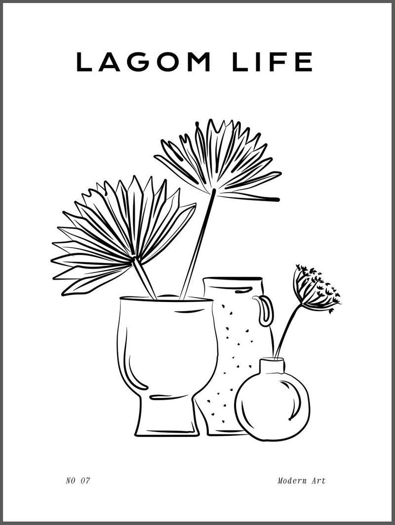 Vases & Flowers Poster